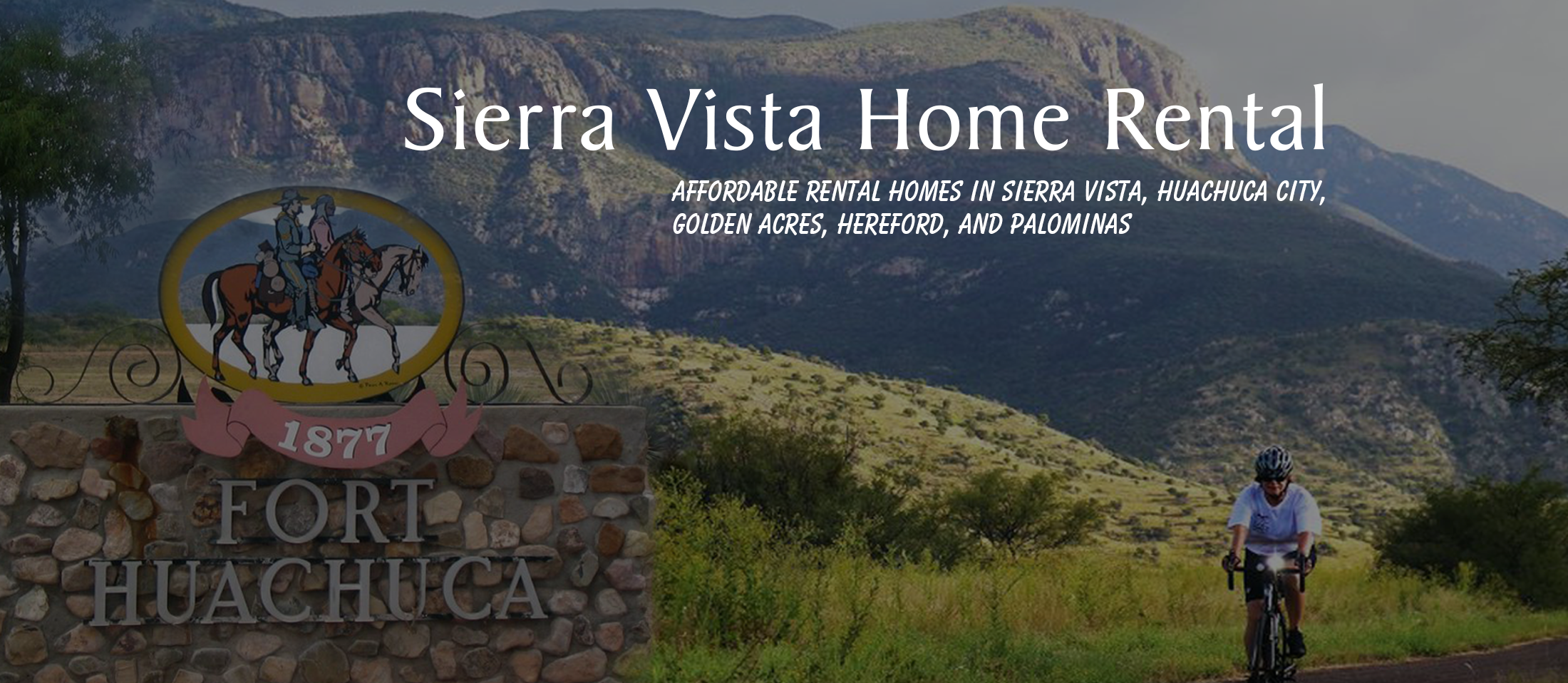 Header for Sierra Vista Home Rental